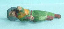 Starlux - Cow-Boys - Series 53 - Footed Crawling with gun (green) (réf 127)