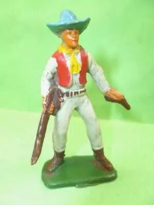 Starlux - Cow-Boys - Series 53 - Footed Rifle & pistol (grey) (r�f 132)