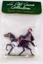 Starlux - Cow-Boys - Series 61 (Luxe) - Mounted black rider black horse (ref 4419) mint in baggie