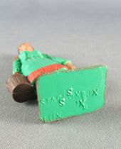 Starlux - Cow-Boys - Series 69 - Footed woman with bucket (green) (ref 5160 / )
