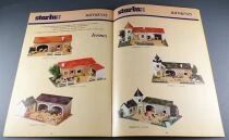 Starlux : Ctalog 80\'s A4 20 Color Pages Figures Building Gift Set