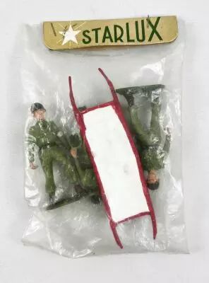 Starlux - Fantassins - S�rie Luxe - Brancardiers & bless� en sachet (r�f 5020)