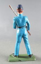 Starlux - Federates - Regular Series - Footed Trooper Holding Rifle light blue (ref N11)