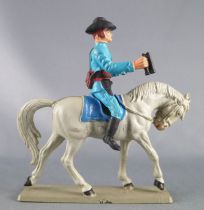 Starlux - Federates - Regular Series - Mounted Officer with binoculars grey horse (ref CN5)