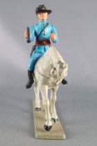 Starlux - Federates - Regular Series - Mounted Officer with binoculars grey horse (ref CN5)