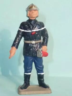 Starlux - Fireman 3rd series - Officer with lamp (red) (ref SP1)