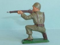 Starlux - French Infantry - Serie Luxe - Firing rifle kneeling (ref 5016)