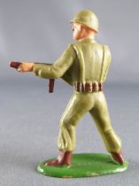 Starlux - French Infantry - Type 3 - Fighting Tomy gun Standing Brown Leggins (réf 3)