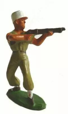 Starlux - French Legion - Type 2 - Firing rifle standing (oval base) (r�f 81)