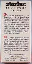 Starlux - French Revolution - Lafayette with Box (ref RF50019)
