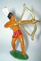 Starlux - Incas Series 53 - Footed Bowman standing (red - white feathers) (ref 183)