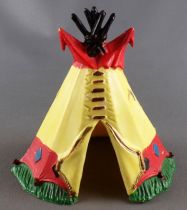 Starlux - Indians - Accessory 1961 Luxe Series - Tent (Yellow & Red) (ref 2839)