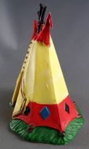 Starlux - Indians - Accessory 1961 Luxe Series - Tent (Yellow & Red) (ref 2839)
