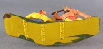 Starlux - Indians - Luxe Series 55/56 - Footed Fighting with Cow-boy (Ref 2838)
