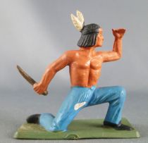 Starlux - Indians - Series Luxe 55/56 - Footed Watcher kneeling (ref 2151)