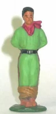 Starlux - Indians - Series Regular 53 - Footed Prisonner  (green black belt) (ref 203)