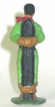 Starlux - Indians - Series Regular 53 - Footed Prisonner  (green black belt) (ref 203)