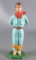 Starlux - Indians - Series Regular 53 - Footed Prisonner (blue brown belt) (ref 203)