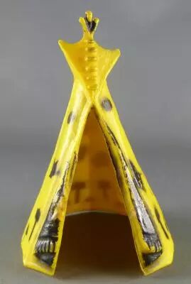 Starlux - Indiens - Accessoires S�rie Ordinaire 54 - Tente indienne jaune & noir (r�f 856)