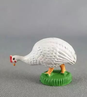Starlux - La Ferme - Animaux - Pintade picorant (s�rie 63 r�f L571)