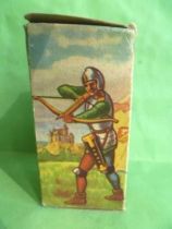 Starlux - Middle-age - serie 58 - ref  6002 -Empty Box for  footed knight fighting sword crusader shield