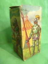 Starlux - Middle-age - serie 58 - ref  6002 -Empty Box for  footed knight fighting sword crusader shield