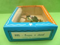 Starlux - Napoleonic (Miniature 40mm) - Mounted Dragon (Mint in Box) (ref M 8105)