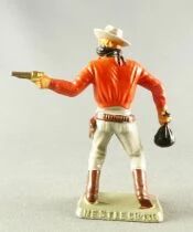 Starlux - Nestl&eacute; Kohler - Cow-Boys - Footed Footed Masked Bandit Red & Grey N&deg; 138