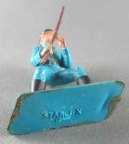 Starlux - Nordistes - Série ordinaire - Piéton Fusil main droite (bleu ciel) (réf N7)