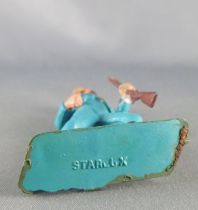 Starlux - Nordistes - Série ordinaire - Piéton Soldat fusil main gauche (bleu ciel) (réf N?)