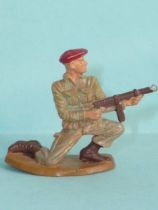 Starlux - Paratroopers - Serie Luxe - Firing MG kneeling (réf 5071)