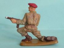 Starlux - Paratroopers - Serie Luxe - Firing MG kneeling (réf 5071)