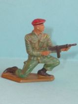 Starlux - Paratroopers - Serie Luxe - Firing MG kneeling (réf 5071)