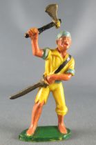 Starlux - Pirates 54 Series - ref 267 - Standing with axe (yellow)