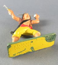 Starlux - Pirates 78 Series - ref F9 - Standing Sabre & pistol (brown & yellow)