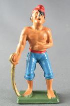 Starlux - Pirates Series 78 - ref F11 - Standing sabre in hand (blue pants)