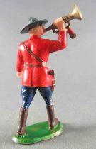 Starlux - Police Montée Canadienne - Piéton Clairon (petit chapeau collé) (réf 2344)