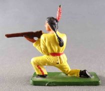 Starlux - Sioux Series Regular 57 - Footed Firing rifle kneeling (yellow) (ref 162)