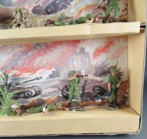 Starlux - Soldiers 66 Regular Series - Large Boxed Set 3 Floors French Army 18 Pieces Mint 