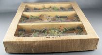 Starlux - Soldiers 66 Regular Series - Large Boxed Set 3 Floors French Army 18 Pieces Mint 