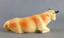 Starlux - The Farm - Animals - Cow laying (ivory) (Series 53/54 ref 546)