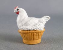 Starlux - The Farm - Animals - Hen grey in basket (Series 63 ref L569)