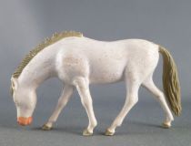 Starlux - The Farm - Animals - Horse eating (white) (Luxe Series 63 ref 2554)