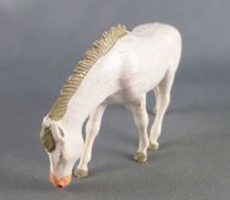 Starlux - The Farm - Animals - Horse eating (white) (Luxe Series 63 ref 2554)