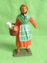 Starlux - the farm - Far woman basket with goos (Series 65/66 513bis)