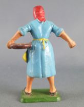 Starlux - the farm - farmer woman blue & yellow (series 59 ref 510)