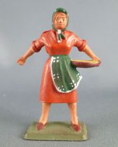 Starlux - the farm - farmer woman orange & green (series 59 ref 510)