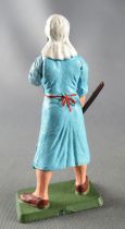 Starlux - The Farm - Farmwoman with stick (blue) (series 75 ref PF12)