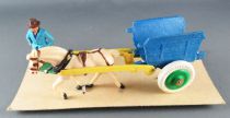 Starlux - The Farm - Machine - Gondola Cart with horse & Gentleman Farmer (ref 572/952) Mint in Box