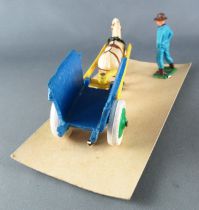 Starlux - The Farm - Machine - Gondola Cart with horse & Gentleman Farmer (ref 572/952) Mint in Box